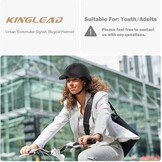 Fietshelm Unisex Verstelbaar Zwart Maat M (54-58cm) - 59% Korting