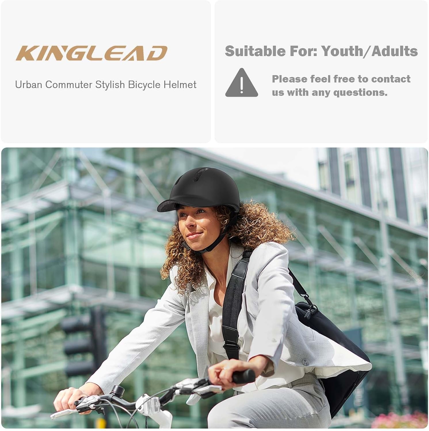 Fietshelm Unisex Verstelbaar Zwart Maat M (54-58cm) - 59% Korting