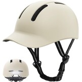 Fietshelm Unisex Verstelbaar Zwart Maat M (54-58cm) - 59% Korting