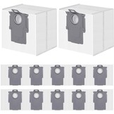 12 Stofzuigerzakken voor Roborock Q Revo, S8 MaxV Ultra - 3L, 39% Korting