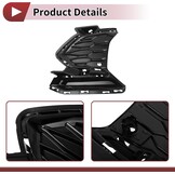 Mistlampgrill Afdekking Chevy Equinox RS 21-23 Linksvoor Zwart ABS (-45%)