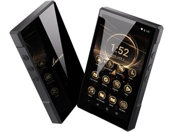 3 + 96 GB MP3-Speler met Bluetooth, Ondersteunt APK Gedownload, 5000 mAh Batterij Vooraf Geïnstalleerd Spotify, Audible en 5,0 inch 720,1280 IPS, MTK8 Core, CNC Aluminium Behuizing tot 1TB