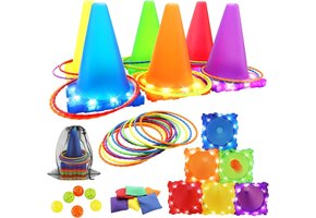 Lichtgevend Werpspel 3-in-1 met Korting - Leuk voor Kinderen!