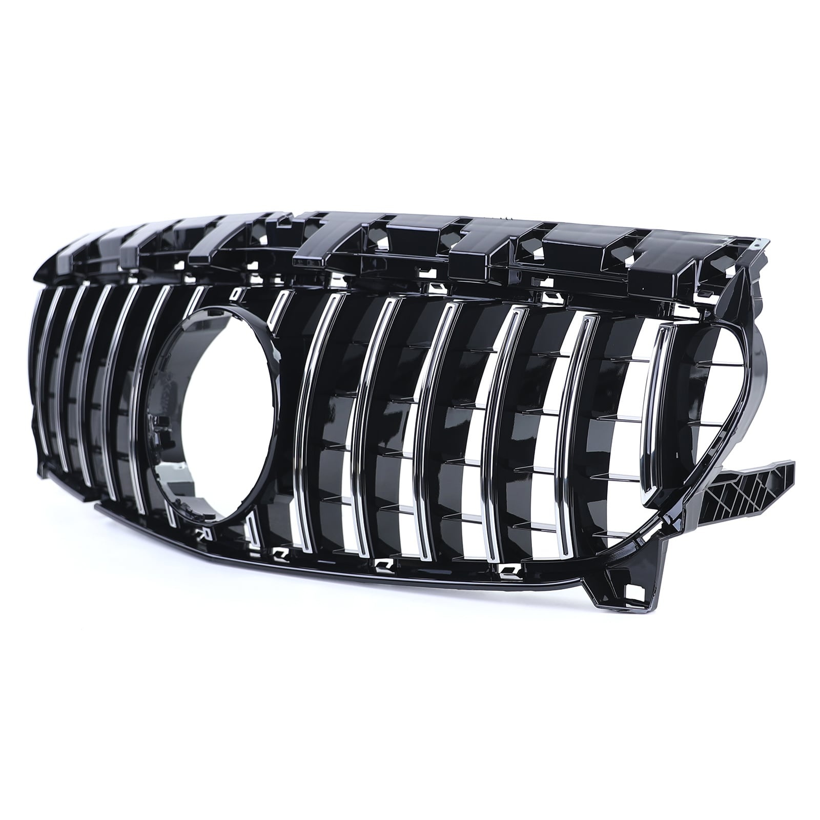 Sportgrille Mercedes CLA C117 W117 (2016-2019) - Glans Zwart/Chroom - 46% Korting