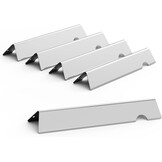 Onlyfire RVS Flavorizer Bars voor Genesis II 300 serie barbecues(bedieningspaneel aan de voorkant), Reserveonderdelen voor Weber 66032, set van 5
