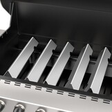 Onlyfire RVS Flavorizer Bars voor Genesis II 300 serie barbecues(bedieningspaneel aan de voorkant), Reserveonderdelen voor Weber 66032, set van 5