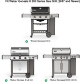 Onlyfire RVS Flavorizer Bars voor Genesis II 300 serie barbecues(bedieningspaneel aan de voorkant), Reserveonderdelen voor Weber 66032, set van 5