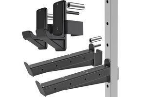 J-haken & Spotterarmen voor Power Racks (41% korting!)