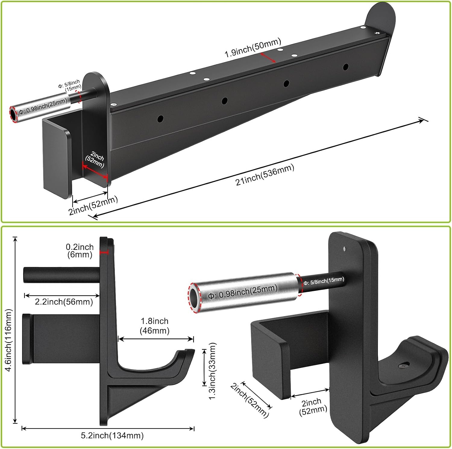 J-haken & Spotterarmen voor Power Racks (41% korting!)