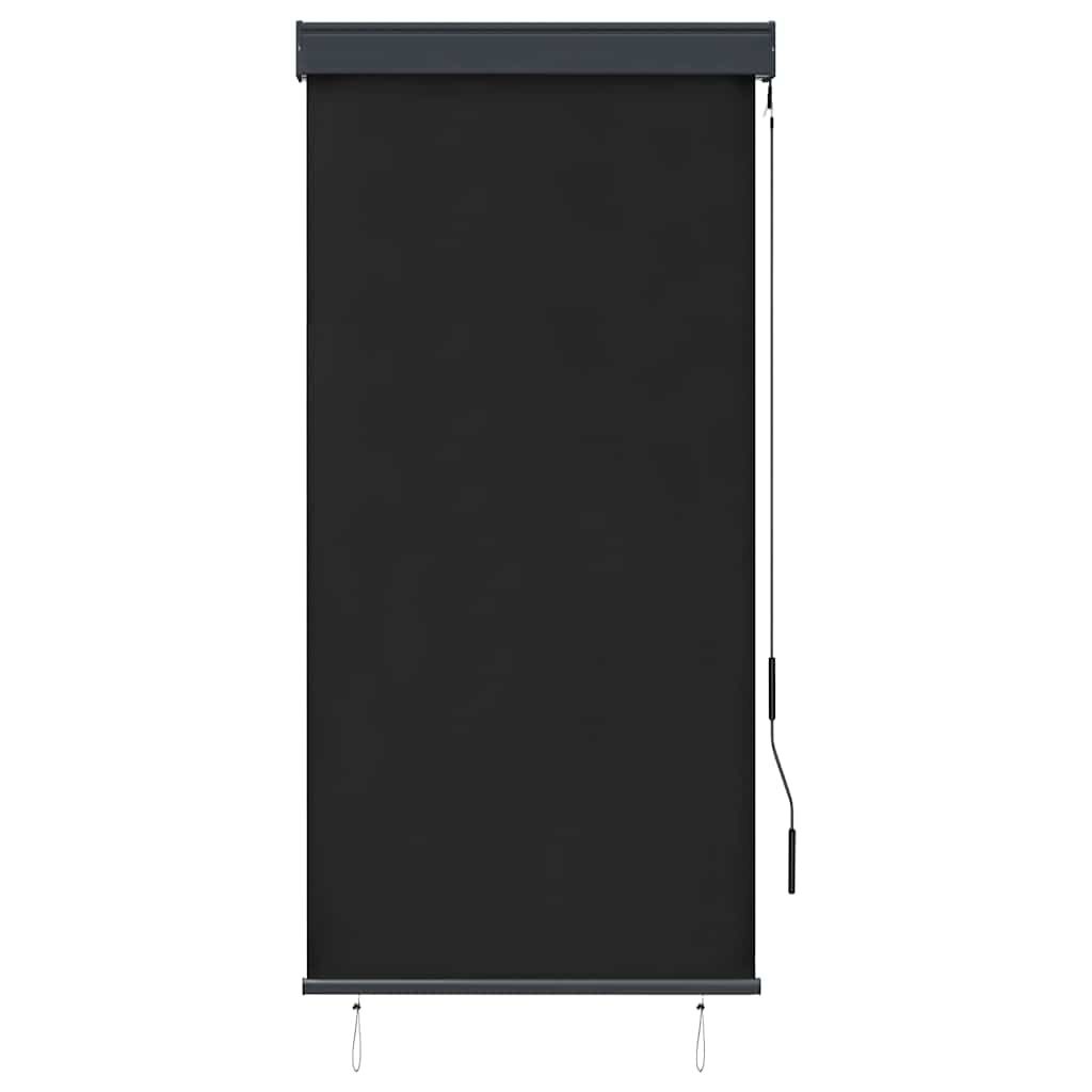 vidaXL Buiten Rolgordijn 80x250 cm Antraciet - 60% Korting