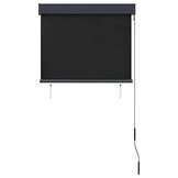 vidaXL Buiten Rolgordijn 80x250 cm Antraciet - 60% Korting