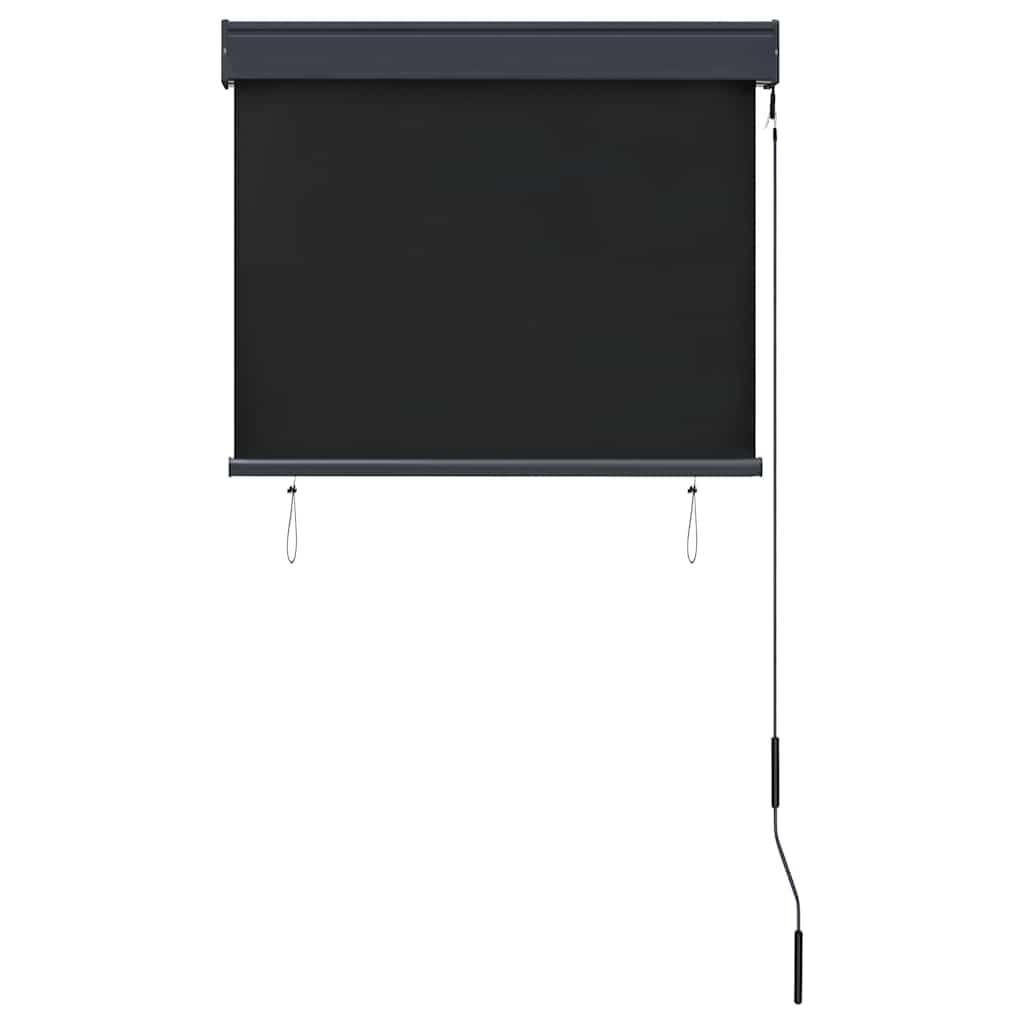 vidaXL Buiten Rolgordijn 80x250 cm Antraciet - 60% Korting