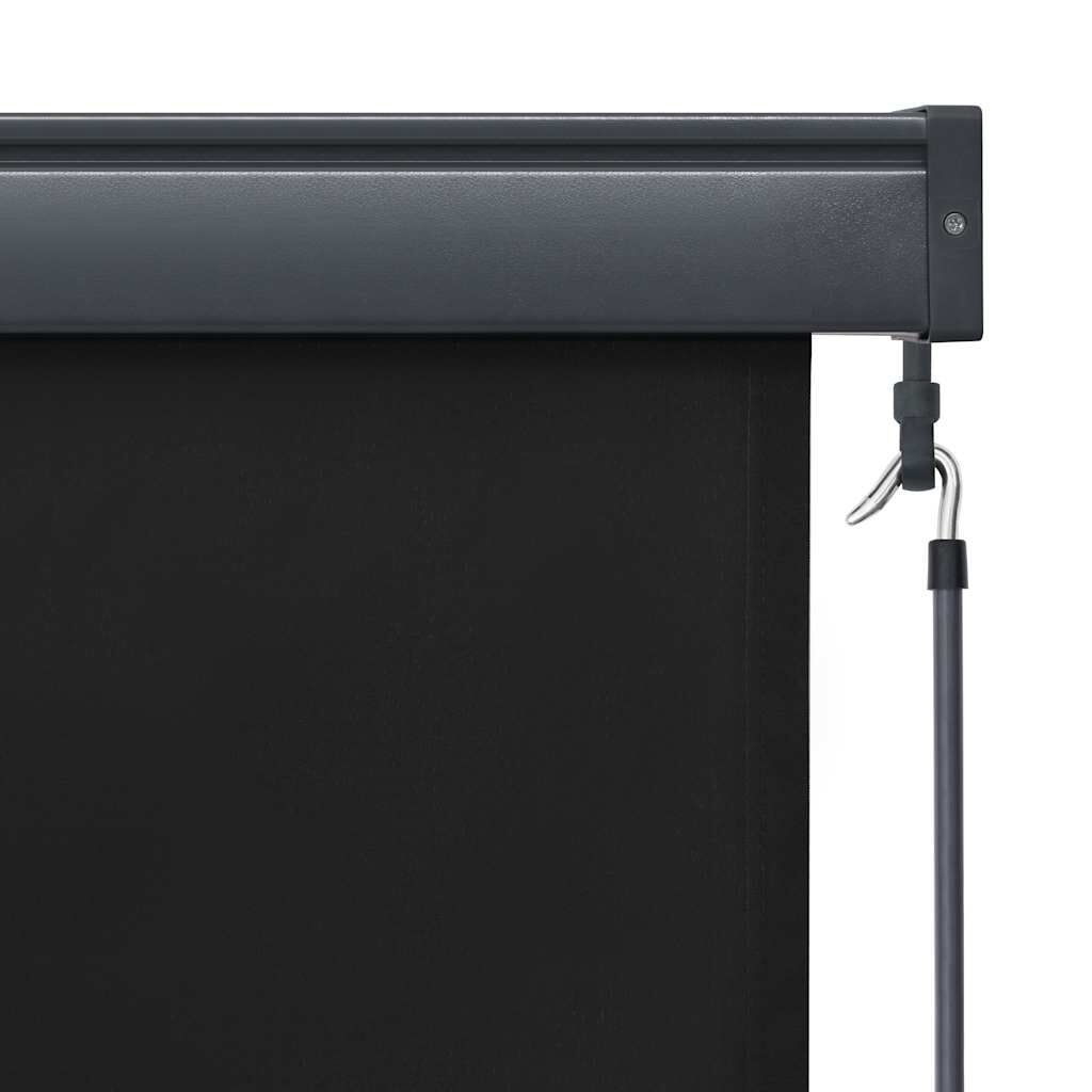 vidaXL Buiten Rolgordijn 80x250 cm Antraciet - 60% Korting