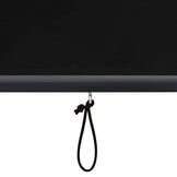 vidaXL Buiten Rolgordijn 80x250 cm Antraciet - 60% Korting