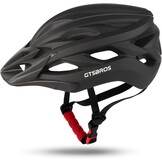 Kask rowerowy ze zdejmowanym wizjerem, dla kobiet i mężczyzn, lekki kask do rowerów górskich i miejskich