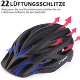 Kask rowerowy ze zdejmowanym wizjerem, dla kobiet i mężczyzn, lekki kask do rowerów górskich i miejskich