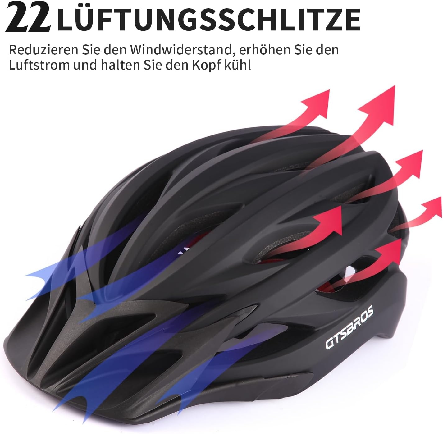 Kask rowerowy ze zdejmowanym wizjerem, dla kobiet i mężczyzn, lekki kask do rowerów górskich i miejskich