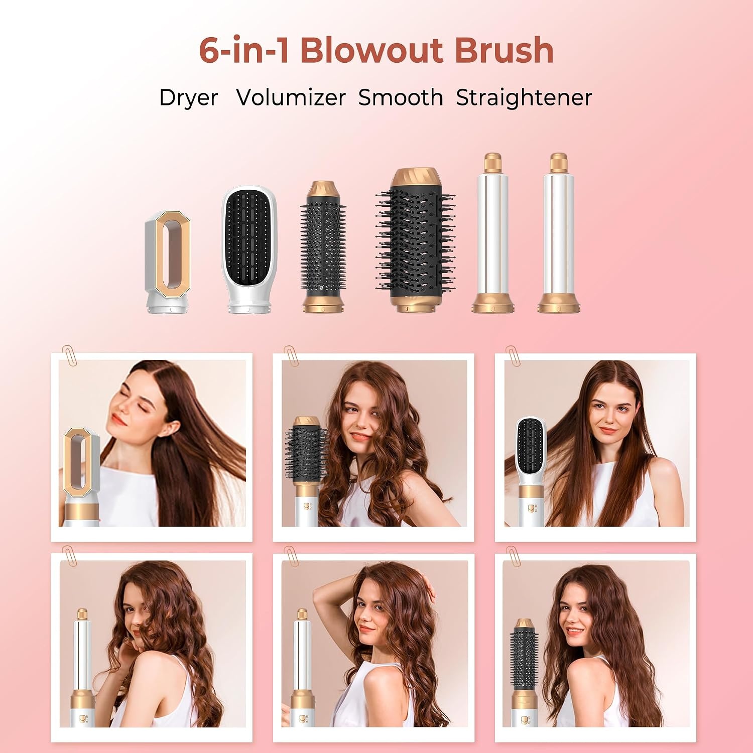 Airstyler 6-in-1: Föhn, Krultang & meer - 59% Korting