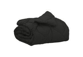 Dekbed Zwart 220x135cm Microfiber - 44% Korting!