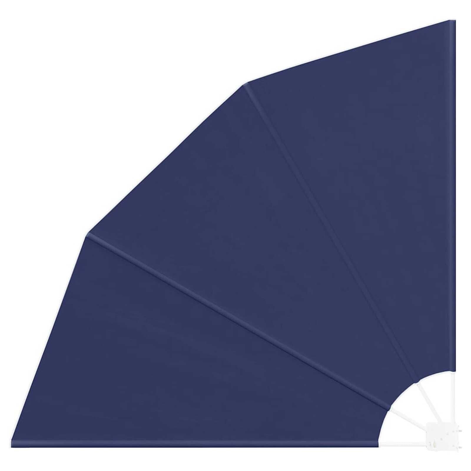 vidaXL Balkon Privacy Scherm Marineblauw 140 x 140 cm Stof