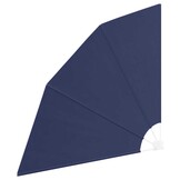 vidaXL Balkon Privacy Scherm Marineblauw 140 x 140 cm Stof