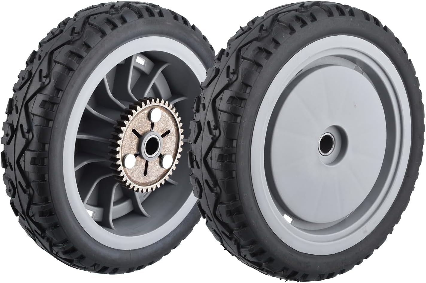 Cancanle 2pcs 8-inch Lawn Mower Rear Wheel for Toro Super Recyclers 107-3709 20381 20384 20383 21381 Lawn Mower
