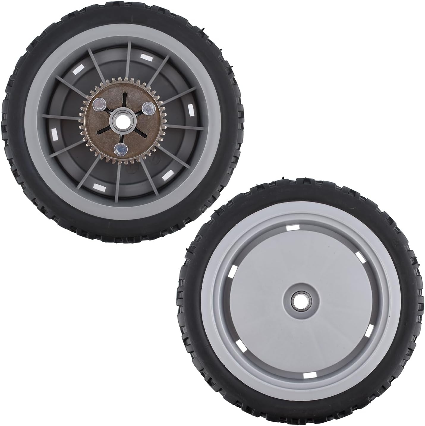 Cancanle 2pcs 8-inch Lawn Mower Rear Wheel for Toro Super Recyclers 107-3709 20381 20384 20383 21381 Lawn Mower
