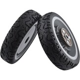Cancanle 2pcs 8-inch Lawn Mower Rear Wheel for Toro Super Recyclers 107-3709 20381 20384 20383 21381 Lawn Mower