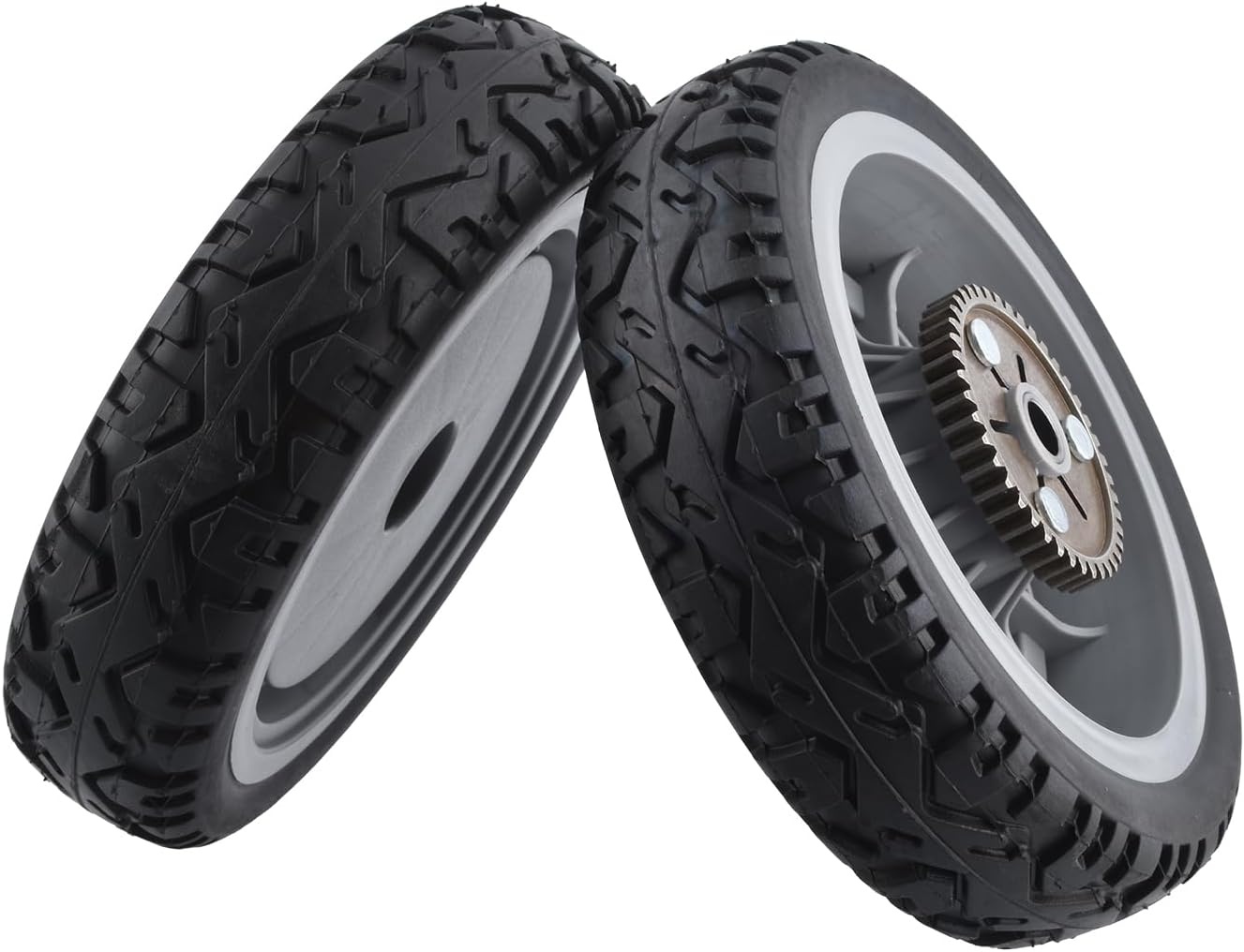 Cancanle 2pcs 8-inch Lawn Mower Rear Wheel for Toro Super Recyclers 107-3709 20381 20384 20383 21381 Lawn Mower