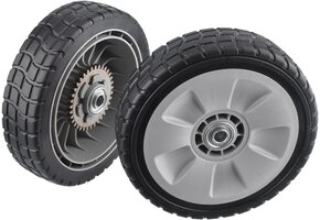 Set van 2 achterwielen met tandwiel voor Honda Grasmaaier (8") - 51% korting