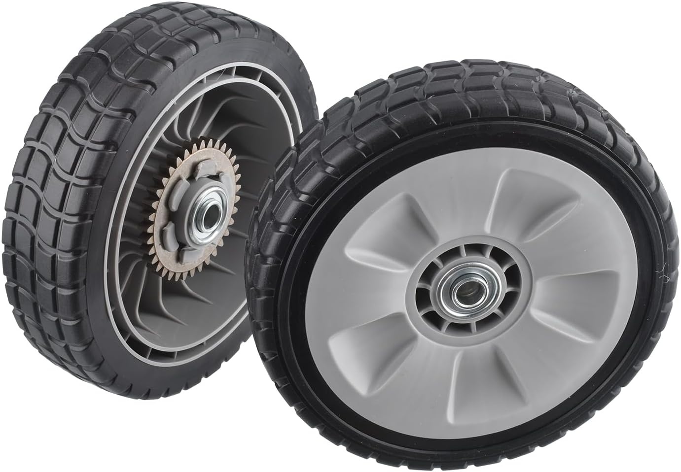 Set van 2 achterwielen met tandwiel voor Honda Grasmaaier (8") - 51% korting