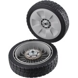 Set van 2 achterwielen met tandwiel voor Honda Grasmaaier (8") - 51% korting