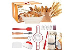 Zuurdesem Starterkit voor Beginners | 11-delige Broodbakset | 50% Korting