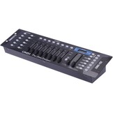 DMX Controller, DMX 512 console, 192 kanalen, uitrusting voor DJ Disco Light Party Scene, Verlichting voor slaapkamer, woonkamer, zaal
