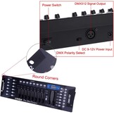 DMX Controller, DMX 512 console, 192 kanalen, uitrusting voor DJ Disco Light Party Scene, Verlichting voor slaapkamer, woonkamer, zaal