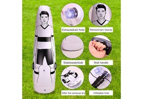 Opblaasbare Voetbal Trainingsdummy 1.75M - 42% Korting!