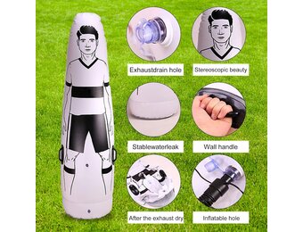 Opblaasbare Voetbal Trainingsdummy 1.75M - 29% Korting