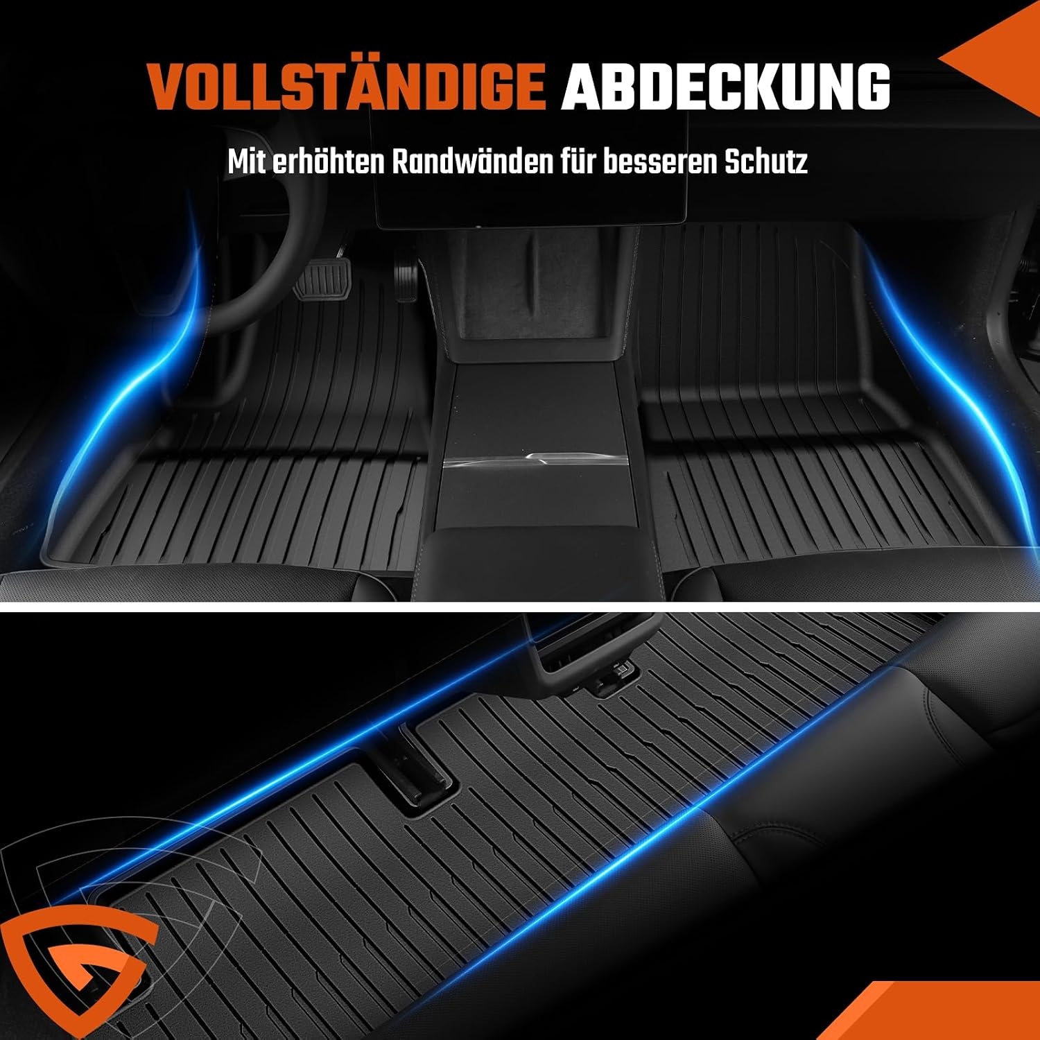 Tesla Model 3 Vloermatten (6-delig) - 30% Korting