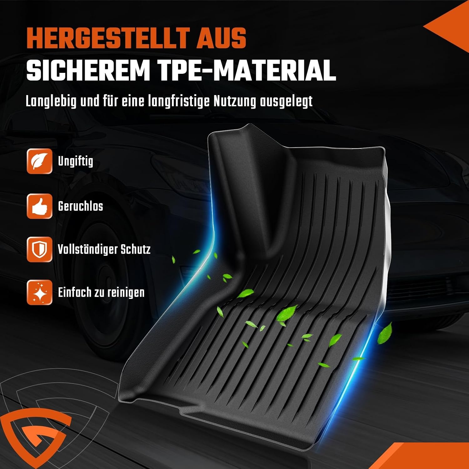 Tesla Model 3 Vloermatten (6-delig) - 30% Korting