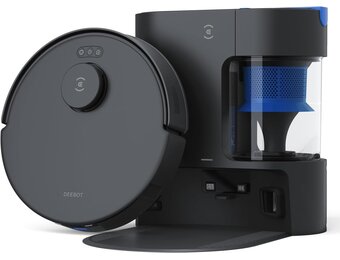 Robotstofzuiger N20 Pro Plus: 8000 Pa, 300 min, Zwart (35% Korting!)