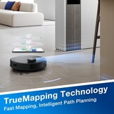 Robotstofzuiger N20 Pro Plus: 8000 Pa, 300 min, Zwart (35% Korting!)
