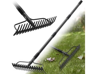 Tuinhark Bladhark met 17 Tanden - 190 cm Metaal
