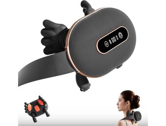 Elektrische Nek- & Schoudermassager 4D met Warmte - 34% Korting