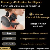 Elektrische Nek- & Schoudermassager 4D met Warmte - 34% Korting