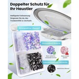 Kattenvoerautomaat 6L - 3 Bakken | Instelbaar | Wit | 34% Korting