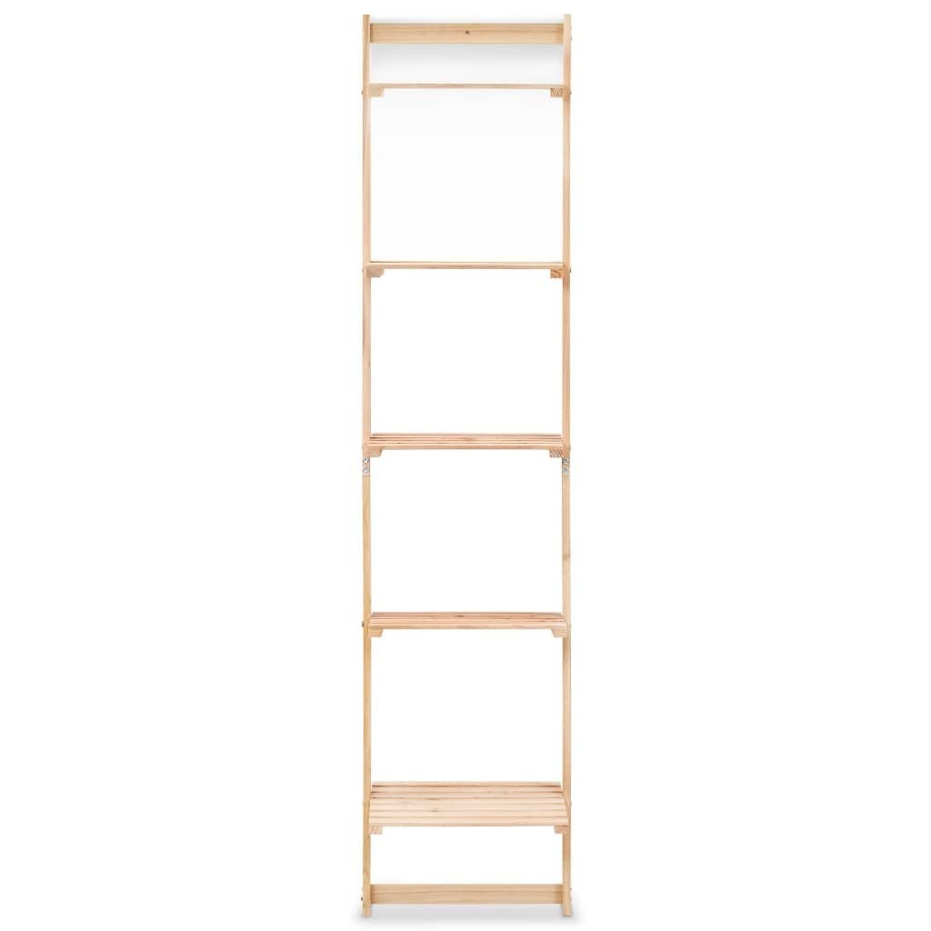 Cederhouten Wandrek Ladder (41,5x30x176 cm) - 33% Korting!