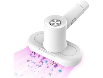Draadloze Mijtzuiger met UV-licht & HEPA-filter | 30 min accuduur | Wit