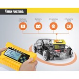 Accutester & Lader 12V Auto/Motor - 33% Korting!