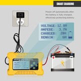 Accutester & Lader 12V Auto/Motor - 33% Korting!