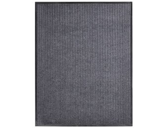 VidaXL Deurmat 117x220 cm Grijs - 34% Korting!